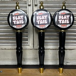 Flat tail brewing beer tap handles